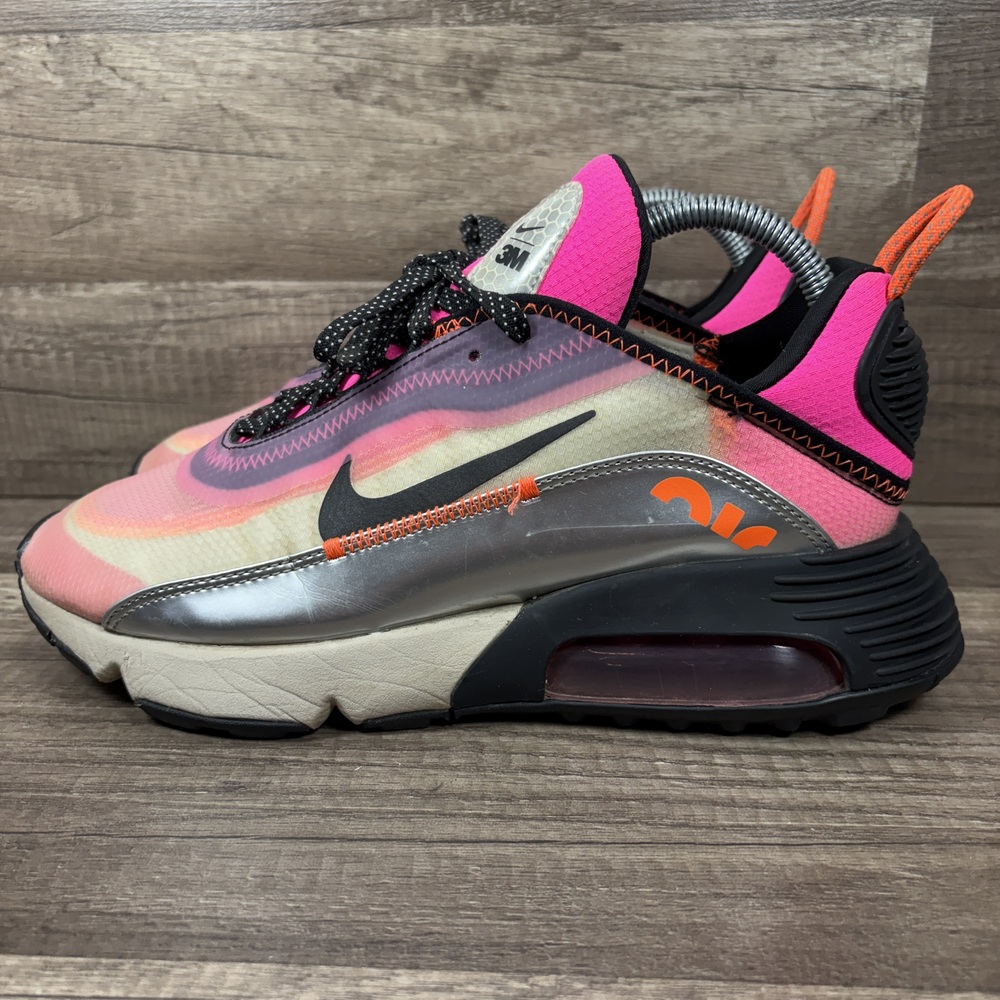Nike Air Max 2090 SE 3M Pink Purple Womens US Size 9.5 CW8611-800 Sneakers - Picture 4 of 10